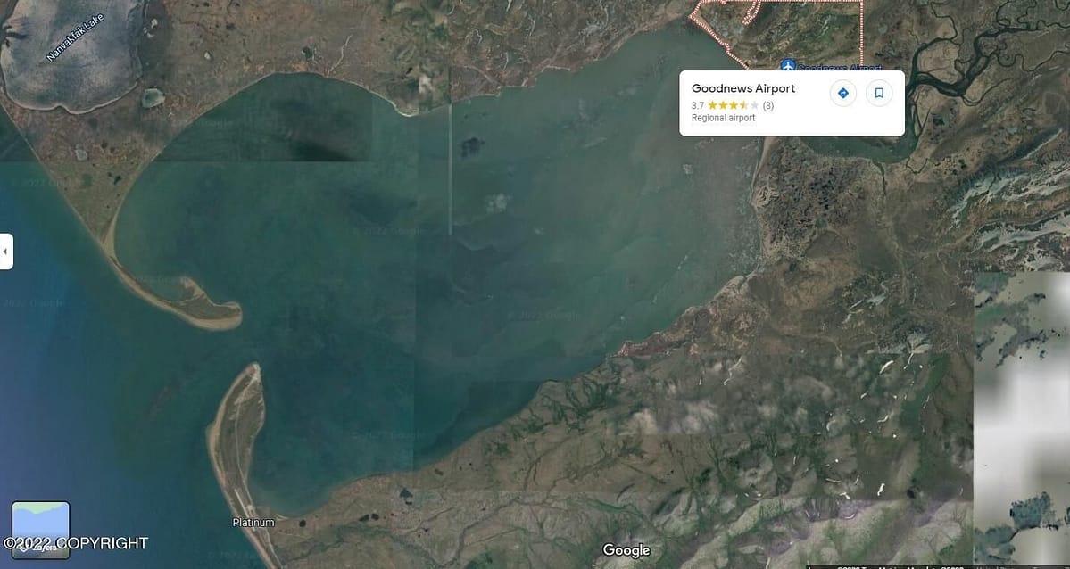 REMOTE PROPERTY GOOD NEWS BAY ALASKA, 10.92 ACRES OCEANFRONT