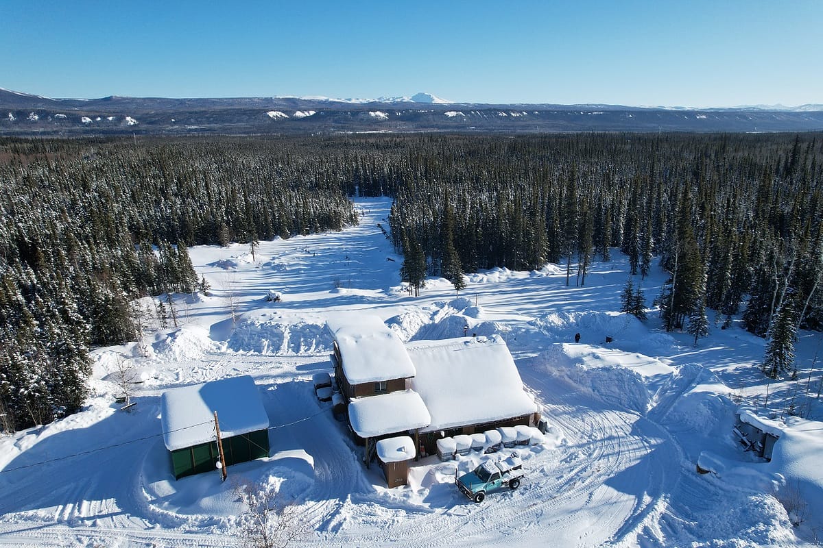 Secluded 3 Bedroom 1 Bath on 32 Acres near Healy, Alaska