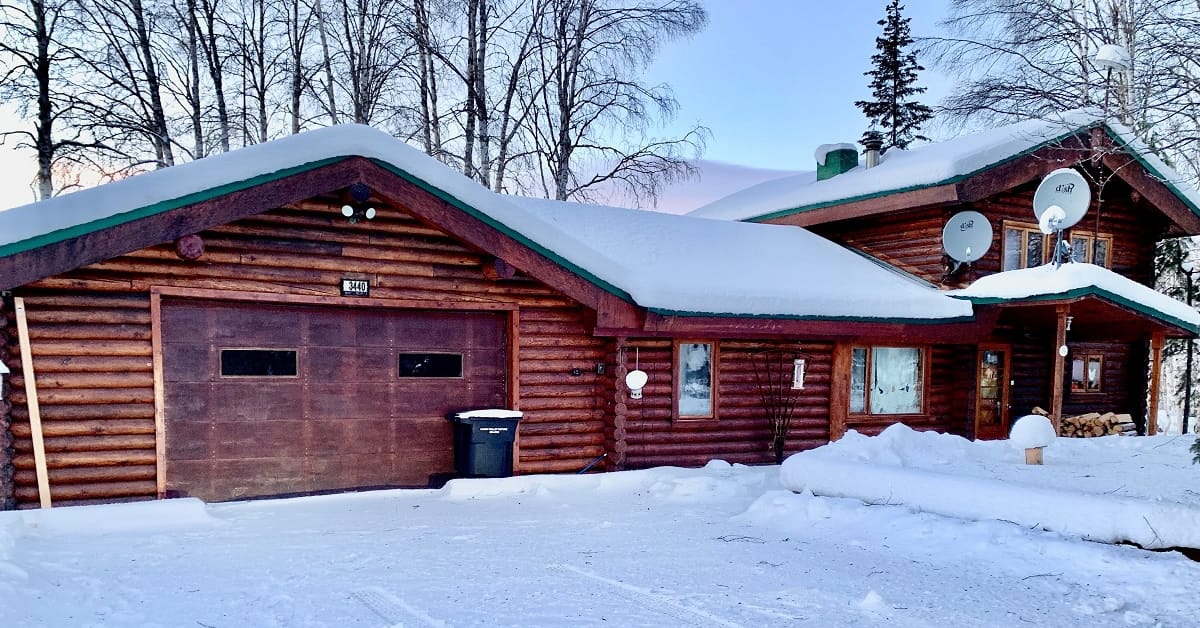 log home for sale willow alaska Remote Properties Alaska
