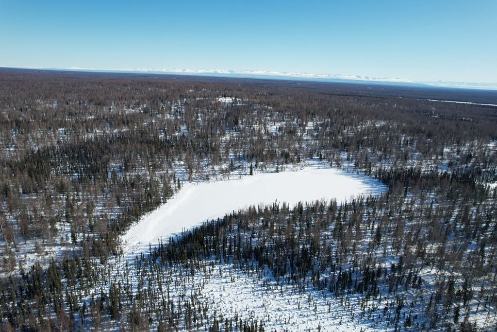 Yentna River Remote Property for Sale, 110 Acres Riverfront