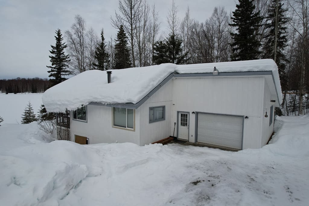 Lakefront Home on over 4 Acres in Willow Alaska